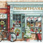 (image for) Gold Petites Toy Shoppe Counted Cross Stitch Kit